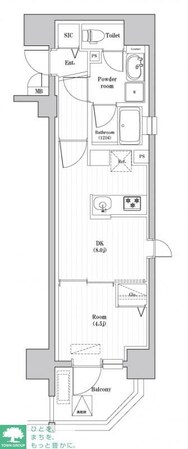神宮北参道レジデンスの物件間取画像